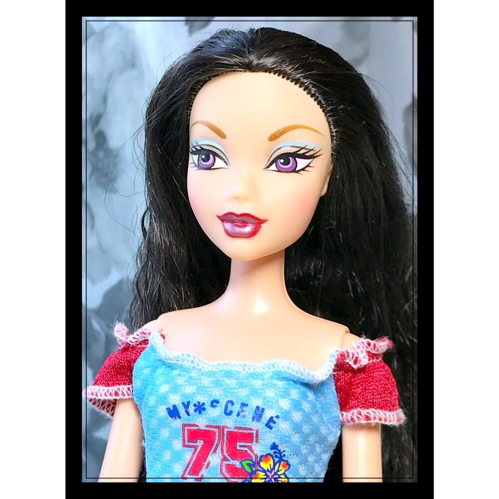 VTG 2004 My Scene Jammin' in Jamaica Nolee Barbie Fashion Doll Mattel Kennedy